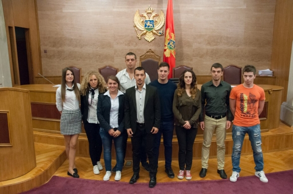 Visit of members of the Organization of students of Humanistic Studies at the University Donja Gorica