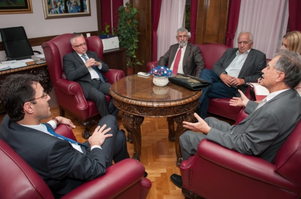 Vice President of the Parliament of Montenegro Suljo Mustafić received a delegation of the Igman Initiative