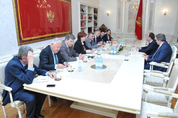 Meeting of members of the MP Group of Independent MPs with senators of the Republic of Italy