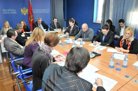 Zakonodavni odbor Skupštine Crne Gore danas je održao četvrtu śednicu