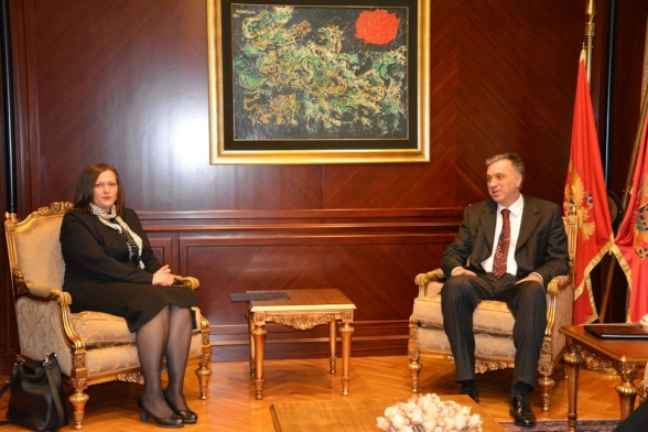 President of Montenegro today receives representatives of the Gender Equality Committee of the Parliament of Montenegro and the Women&#039;s Safe House