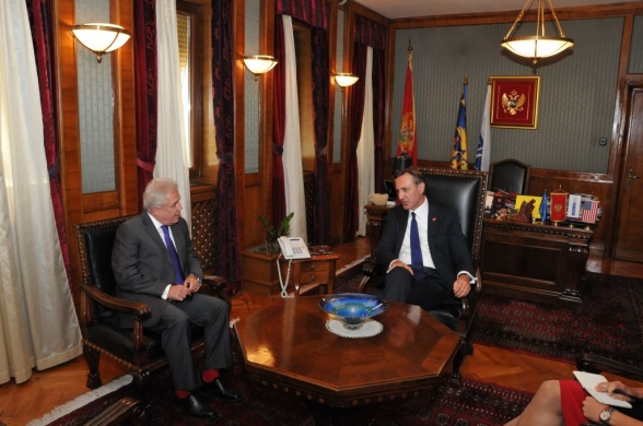 President of the Parliament of Montenegro spoke today with the newly appointed and plenipotentiary Ambassador of the United Kingdom of Great Britain and Northern Ireland