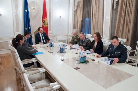 President of the Parliament receives Chairman of the NATO Military Committee