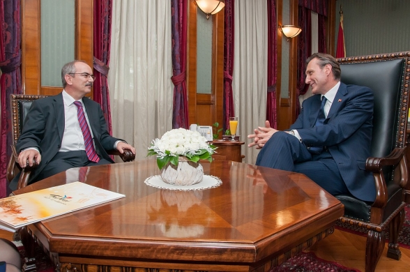 President of the Parliament of Montenegro Mr Ranko Krivokapić spoke with the Ambassador of the Republic of Turkey Mr Mehmet Niyazi Tinilir