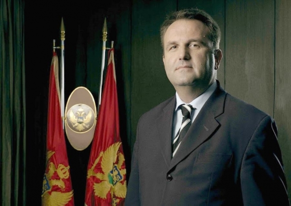 Letter of condolence on the occasion of the death of the Vice-President of the Parliament of Montenegro, Željko Šturanović