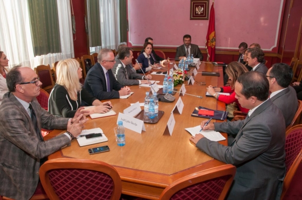 Meeting of members of the Security and Defense Committee with the delegation of American congressmen