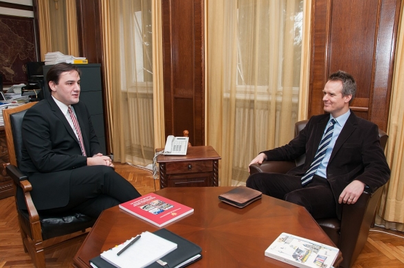 Secretary General talked to the Director of Konrad Adenauer Foundation for Serbia and Montenegro