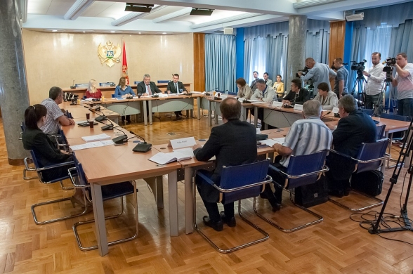 Sixteenth meeting of the Legislative Committee of the Parliament of Montenegro held