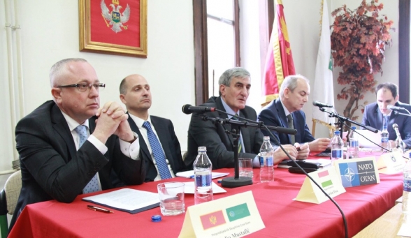 Vice-President of the Parliament, Mr Suljo Mustafić, spoke at the panel discussion on NATO integration of Montenegro