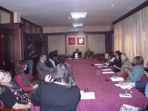 Sixteenth meeting of the Gender Equality Committee of the Parliament of Montenegro held in Pljevlja