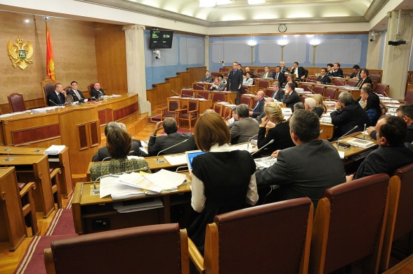 Eighth Sitting of the Second Ordinary Session of the Parliament of Montenegro in 2013 started