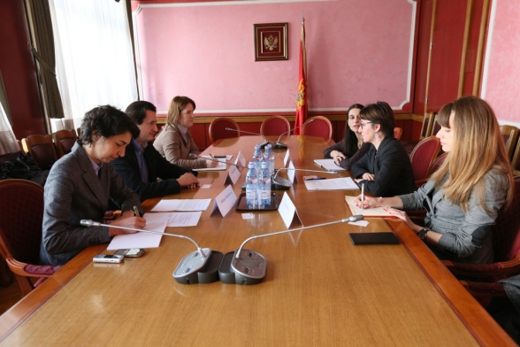 The Chairperson of the Committee on Tourism, Agriculture, Ecology and Spatial Planning meets the Head of Democratisation Department of the OSCE Mission to Montenegro