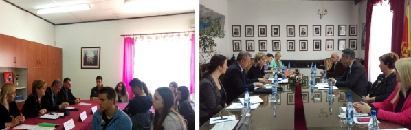 Members of the Committee on European Integration hold a debate with students of grammar school “Kotor” and a meeting with representatives of the Municipality of Kotor