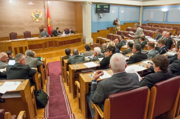 Third Sitting of the Second Ordinary Session of the Parliament of Montenegro in 2013 started