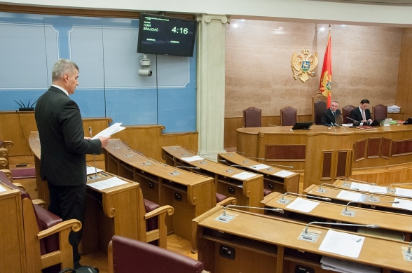 Završena treća – posebna śednica drugog redovnog zasijedanja Skupštine Crne Gore u 2014. godini