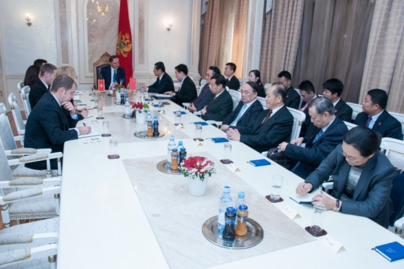 President of the Parliament of Montenegro hosted Deputy Chairperson of the Standing Committee of the National People&#039;s Congress (NPC) of the People&#039;s Republic of China