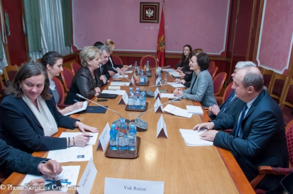 Meeting of members of the Committee on European Integration with Ms Angelina Eichhorst held
