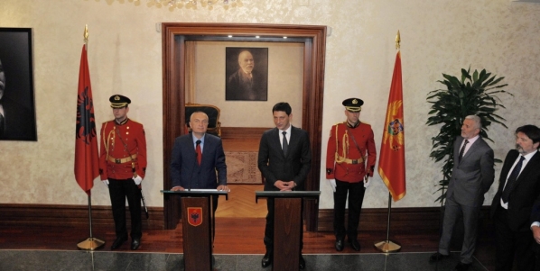President of the Parliament of Montenegro meets with Speaker of the Parliament of the Republic of Albania
