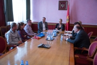 Chairperson and members of the Committee on Education, Science, Culture and Sports meet with representatives of the Women’s Football Club “Breznica”