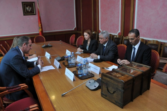 Meeting of MP Popović with Ambassador of Algeria held