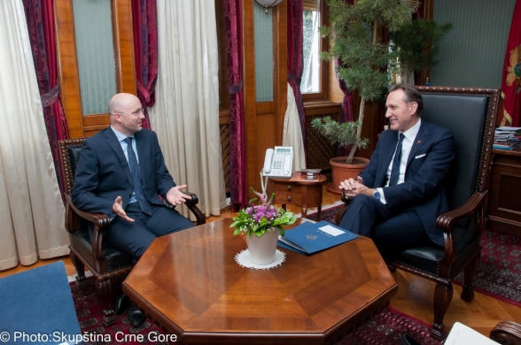 President of the Parliament receives the newly appointed Ambassador of the Slovak Republic