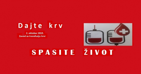 Service of the Parliament of Montenegro organising action of voluntary blood donation