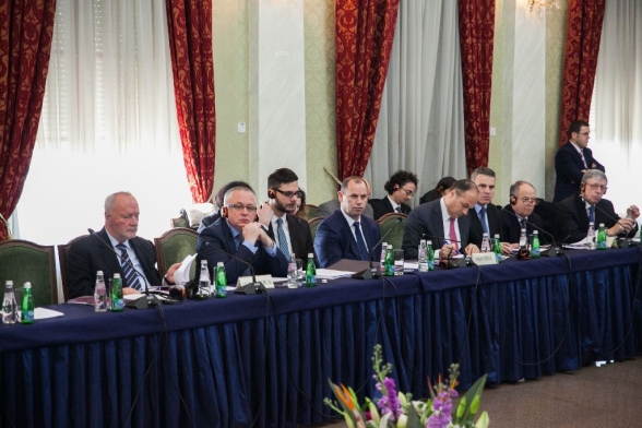 Vice President of the Parliament Mr Suljo Mustafić participates in the Conference of Chairpersons of Foreign Policy Committees of the Western Balkan countries in Tirana