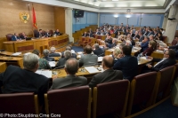 Sittings of the Sixth, Eighth and Ninth Extraordinary Session of the Parliament of Montenegro in 2016 end