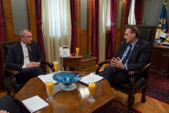 President of the Parliament receives Ambassador of Hungary to NATO