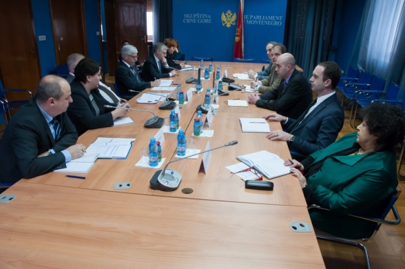 Meeting of members of the Parliament of Montenegro with members of the EU Delegation held