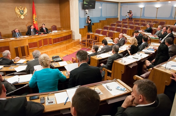 Ninth - Special Sitting of the First Ordinary Session of the Parliament of Montenegro in 2013, tomorrow