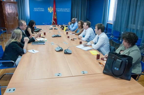 FORCA MP Genci Nimanbegu met with representatives of the Marshall Memorial Programme