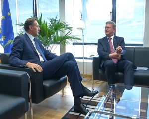 President of the Parliament of Montenegro Mr Ranko Krivokapić held talks with the Commissioner for Enlargement and European Neighbourhood Policy Mr Štefan Füle, in Brussels yesterday