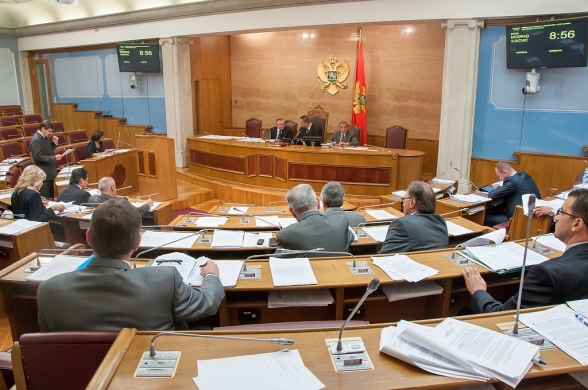 Nastavljena osma śednica prvog redovnog zasijedanja Skupštine Crne  Gore u 2013. godini - osmi dan
