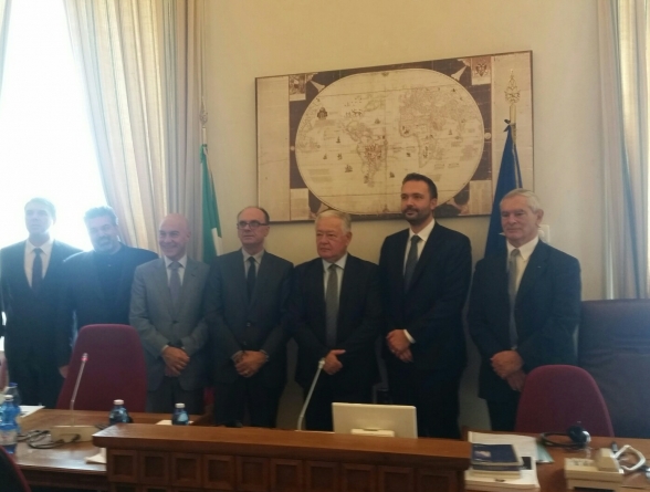 Visit of members of the Legislative Committee to the Italian Parliament