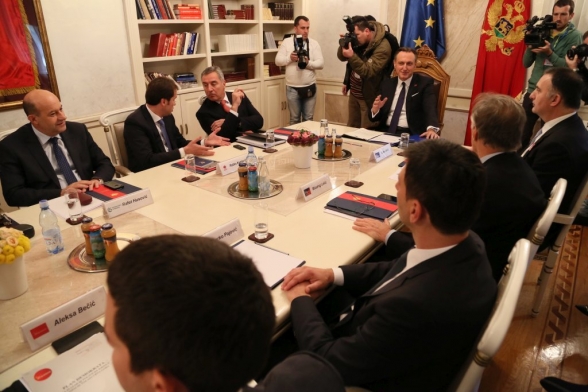 Drugi sastanak predśednika političkih subjekata koji imaju poslanike u Skupštini Crne Gore
