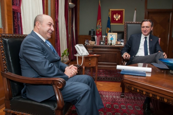 President of the Parliament of Montenegro receives Ambassador of the Republic of Azerbaijan