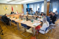Committee on monitoring the application of laws and other regulations important for building trust in the election process holds its seventh meeting