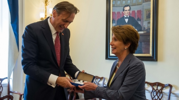 During his visit to the USA, President of the Parliament of Montenegro and OSCE PA Mr Ranko Krivokapić met with Ms Nancy Pelosi, the Democratic Leader of the U.S. House of Representatives
