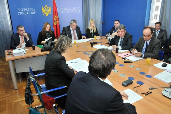 First Meeting of the Legislative Committee of the Parliament of Montenegro held