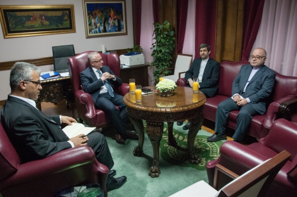 Vice President of the Parliament of Montenegro Mr Suljo Mustafić received the Ambassador of the Islamic Republic of Iran to Montenegro H.E. Mr Majid Fahim Pour