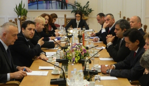 Day one of the visit of the Committee on European Integration to the Republic of Croatia