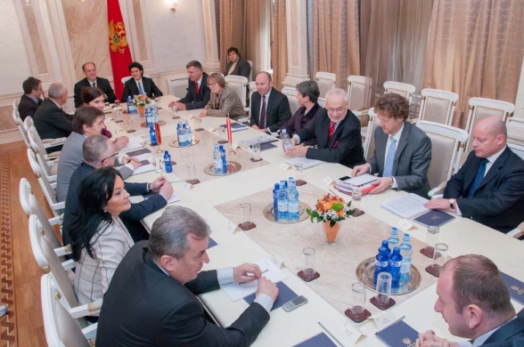 Sastanak članova Odbora za međunarodne odnose i iseljenike sa predsjednicom Narodnog Vijeća Austrije, Barbarom Pramer