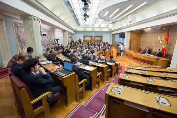 Tenth Sitting of the First Ordinary Session of the Parliament of Montenegro in 2013 today