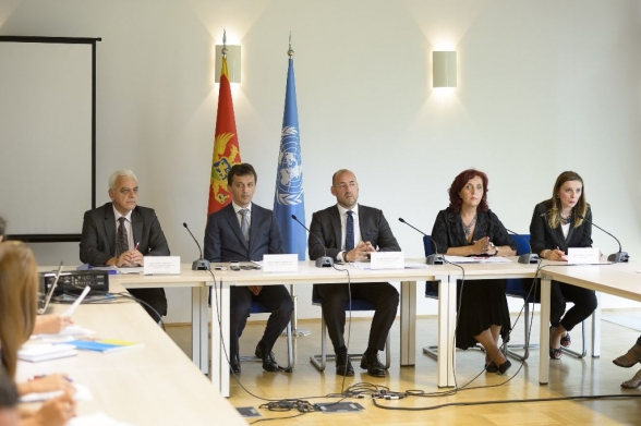 Chairperson of the Committee on Human Rights and Freedoms participated at the press conference where data on violence against children in Montenegro and abroad were presented
