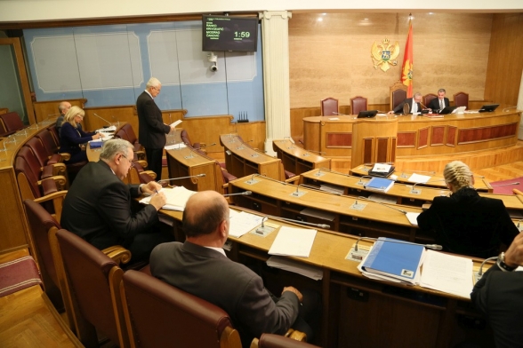 Day three of the Third - Special Sitting of the Second Ordinary Session of the Parliament of Montenegro in 2015