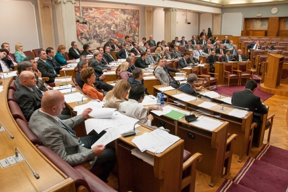 Sitting of the Eighth Extraordinary Session of the Parliament of Montenegro in 2013